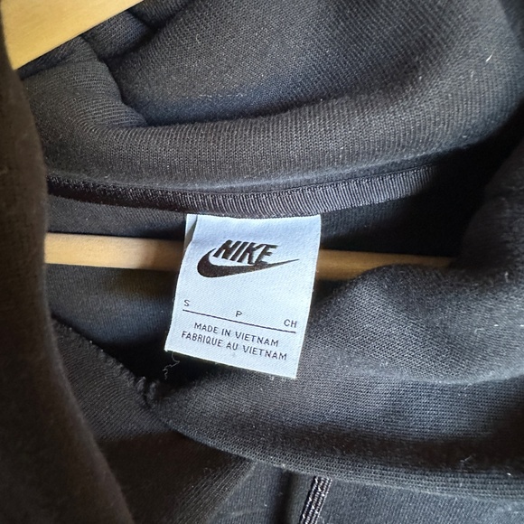 SPORTSWEAR WOMEN'S TECH FLEECE - BLACK/BLACK - Picture 12 of 12